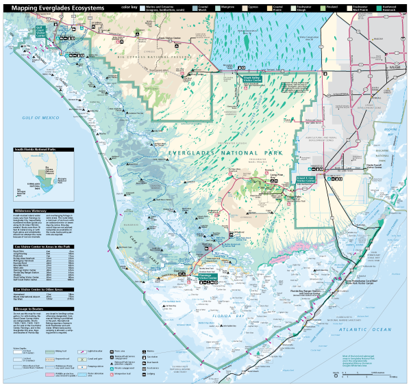 Everglades_National_Park_map_2005.11 everglades national park map hires brochure