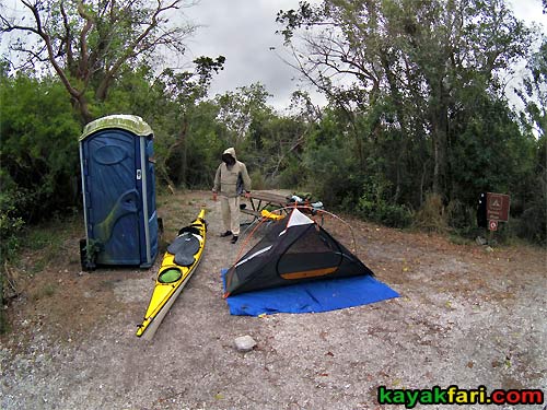 Darwin's Place kayakfari Everglades Camp kayak Flex Maslan canoe Darwin wilderness waterway bugs hell