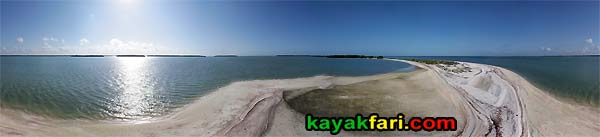 Pavillion Key kayakfari aerial camp everglades kayak ten thousand islands gulf canoe beach 10000 hell panorama